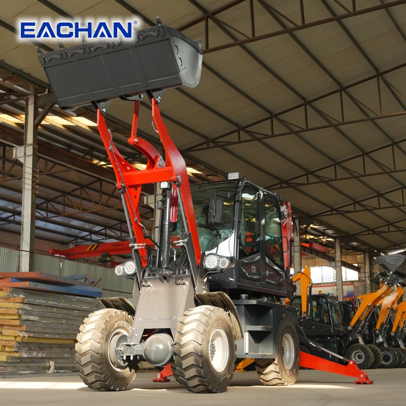 4WD Hydraulic Wheel Backhoe Lo - Agriculture Farming Work review and price