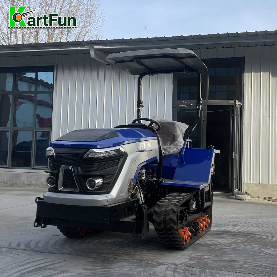 Agricultural Crawler Tractor 5 - Agriculture Farming Work review and price