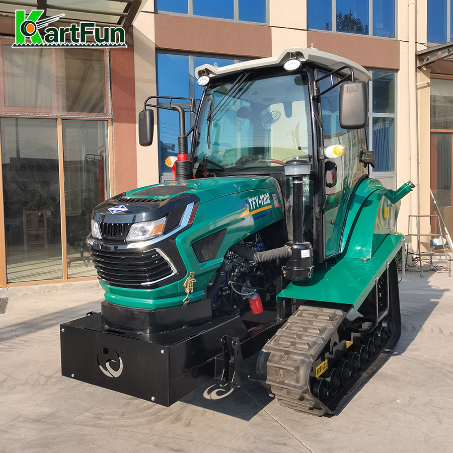 Agricultural Crawler Tractor 5 - Agriculture Farming Work review and price
