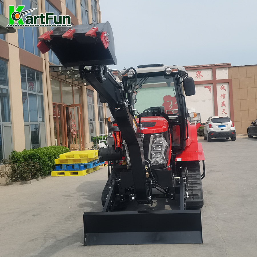 Agricultural Crawler Tractor 5 - Agriculture Farming Work review and price