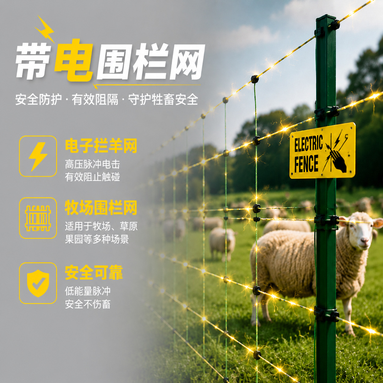 Electric fence net 50 meters l - Farming A review and price