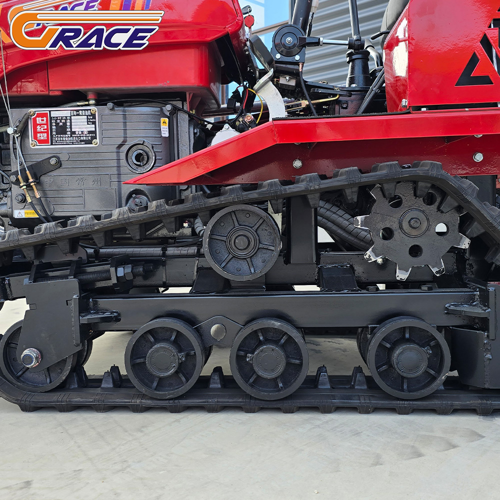 Multifunctional Crawler Tracto - Agriculture Farming Work review and price