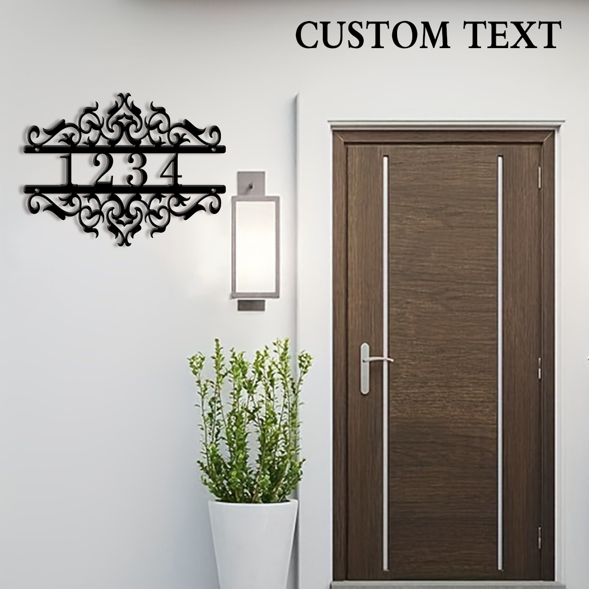 1Pc Custom heart Metal Door St - Farming A review and price