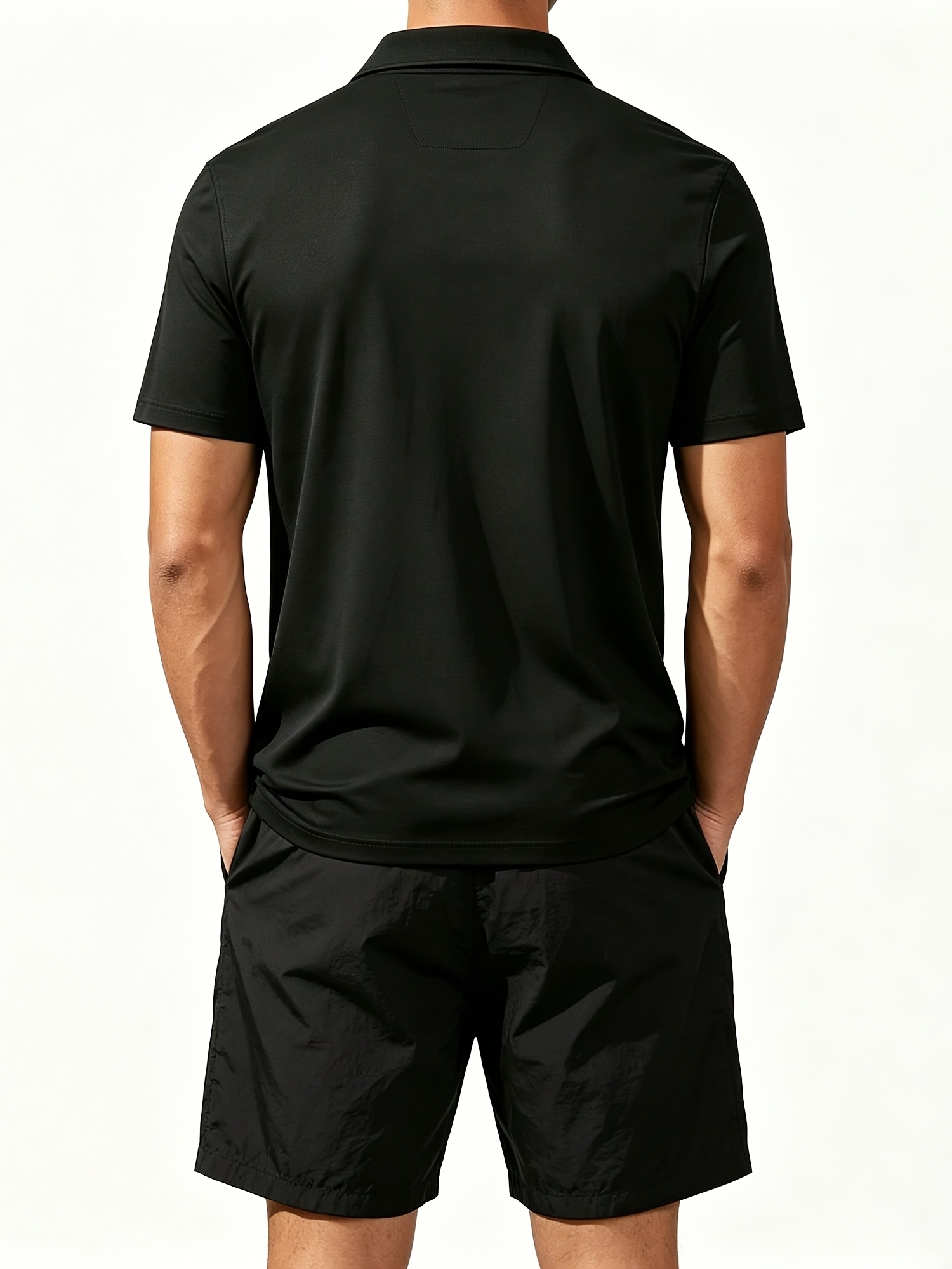 Men's Polo Shirt and Beach Sho - Farming A review and price