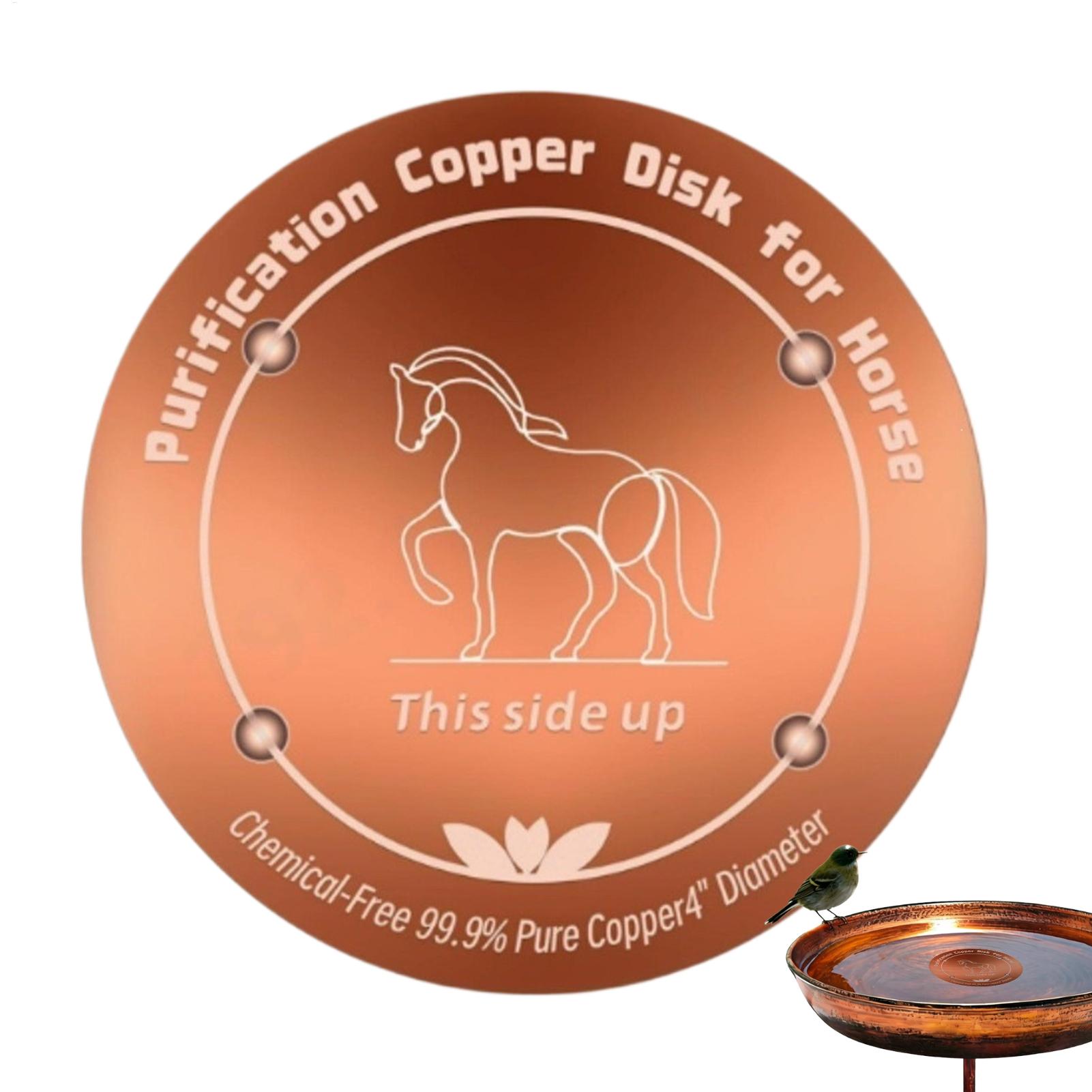 Copper Disk for Drinking Water - Farming A review and price